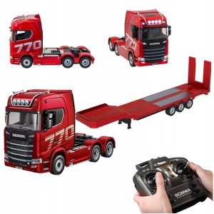 Zestaw modeli rc SCANIA ciężarówka i naczepa